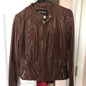 GUESS leather Jacket